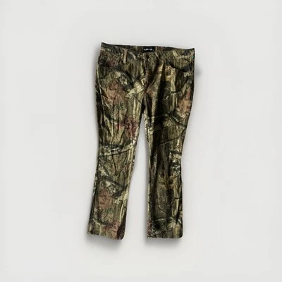 Mossy Oak Camo Breakup Infinity Hunting Pants Size 16 Women’s Cotton Stretch - Image 1 of 4