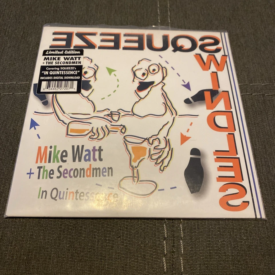 Mike Watt The Secondmen in Quintessence - 7 RSD 2020 Vinyl