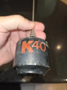 Genuine 1980s K40 Black Original K40 CB Antenna For Parts Only Incomplete - Photo 1/4