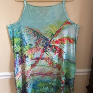 Vestido tropical Leona Lovegrove talla XXL - Imagen 1 de 5