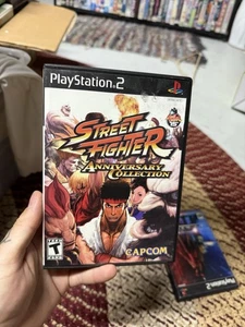 Street Fighter Anniversary Collection PS2 Playstation 2 Selten CIB Komplett Funktioniert - Bild 1 von 5