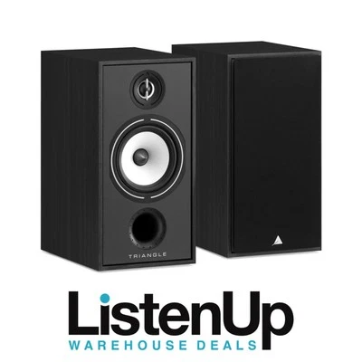 Triangle Borea BR04 Hi-Fi Home Theater Bookshelf Speakers (Pair) - Black