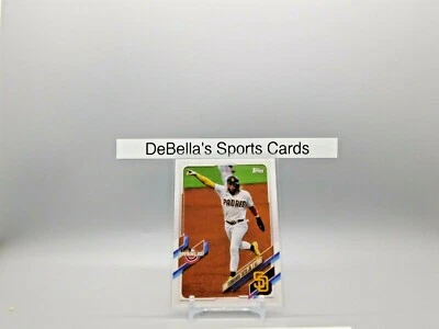 2021 Topps Opening Day #1 Fernando Tatis JR. San Diego Padres  - Image 1 of 2