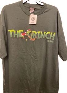 New Vintage The Grinch Men's XL Year 2001 T Shirt Dr Seuss Tags Nwt Collectors - Picture 1 of 12