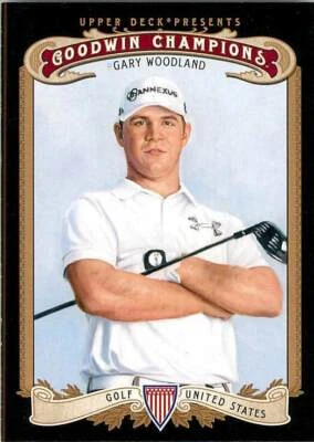 Gary Woodland 2 2012 Upper Deck Goodwin Champions - Image 1 of 2