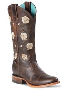 Stars & Stripes Damen Westernstiefel Cowgirl Stiefel Bikerin Boots »WBL-70« - Picture 1 of 1