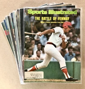 Sport Illustrierte Zeitschriften 14 LOT (60er - 70er Jahre) Baseballhüllen GUT - Bild 1 von 3