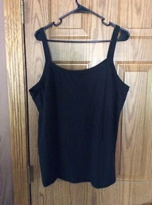 Lularoe Cami Plus Size 2XL New With Tags Black - Picture 1 of 9