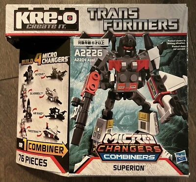 Transformer KRE-O Lego Micro Changer Combiner Autobot SUPERION A2226 Brick Kreo - Image 1 of 2