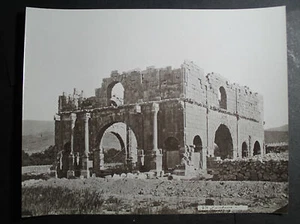antique old PHOTO LEROUX LAMBESSA RUINS ARCHITECTURE AFRICA  ALGERIA ALGER - Picture 1 of 1