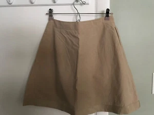 Banana Republic A-Line skirt lined, Shell 100% Cotton, Brand New, Beige, size 0 - Picture 1 of 2
