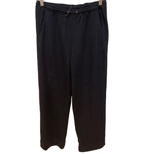 St. John Sport Santana Knit Pants Small Pull On Drawstring Pockets USA Vintage - Picture 1 of 8