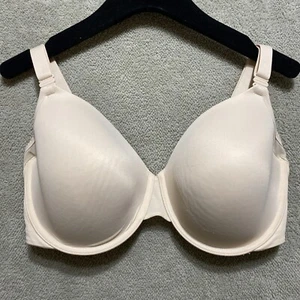 Warners Nursing Bra 38DD Beige Tan Underwire Soft Back Close Front Release - Picture 1 of 13