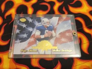 Nfl 1996 donruss troy aikman UCLA ALL AMERICAN  907/1000 look here