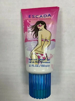 Gel de banho e banho Escada Pacific Paradise (5,1 oz/150 ml) (sem caixa para mulheres RARO - Imagem 1 de 3
