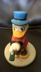 Disney Grolier Uncle Scrooge Porcelain Ornament Collectible Figurine - Picture 1 of 6