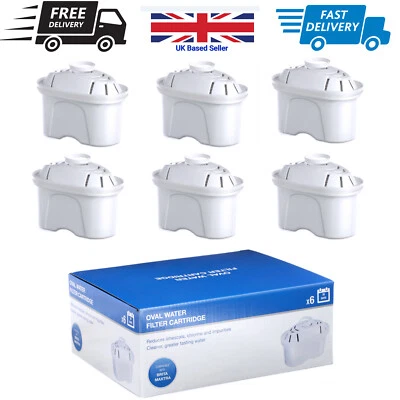 OFFER PRICE 6 Pack BRITA MAXTRA Water Filter Jug Replacement Cartridges Refills - Image 1 of 4