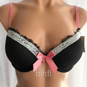 Rene Rofe / Sujetador / Push Up / 72409 / Borde de encaje con volantes y lazo / 36b / $28 - Imagen 1 de 2