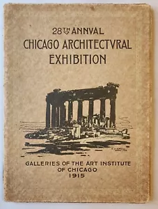1915 28th Annual Exhibition of Chicago Architectural Club, Arts & Crafts designs - Picture 1 of 5