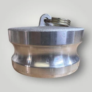 Cam and Groove Fitting Aluminum DP 4" Male Camlock Dust Plug DP400A - Picture 1 of 6