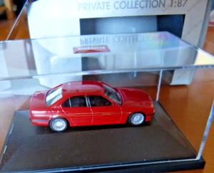 Herpa Modell Private Collection 1 : 87 / H0 - BMW Alpina B 12 - OVP - rot 101011 - Bild 1 von 5