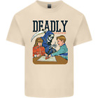 Deadly Games Ouija Board For Kids Grim Reaper Mens Cotton T-Shirt Tee Top