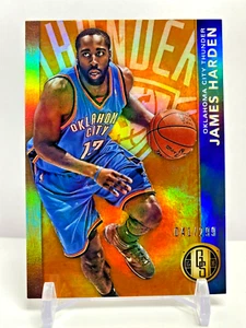 2015-16 Panini Gold Standard #'d /299 James Harden OKC Thunder No. 63 - Picture 1 of 2