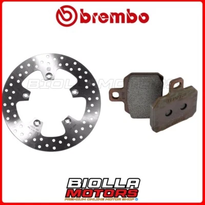 KIT PASTIGLIE + DISCO BREMBO DUCATI 749 S 749 2005 POSTERIORE [90 - Fisso] 68B40 Foto 1 de 4