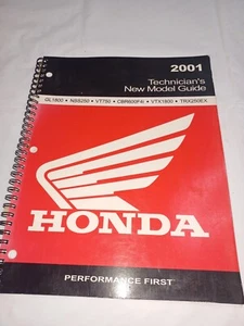 Genuino OEM Honda Servicio de Fábrica Nuevo Técnico Modelo Guía 2001 Tecnología - Imagen 1 de 6
