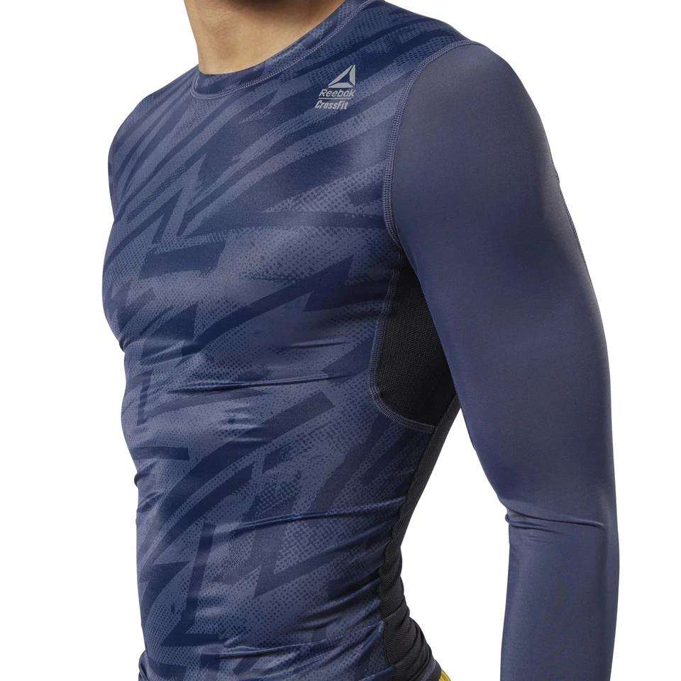 [DY8454] Mens Reebok CrossFit Long Sleeve Compression Tee - Image 1 of 3