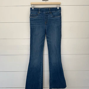 Spanx Women’s Small Indigo Flare Pull on Jeans - Picture 1 of 5