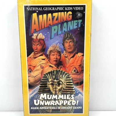 Amazing Planet: Mummies Unwrapped Alien Adventures Kids Video (VHS) -New/Sealed- - Image 1 of 4