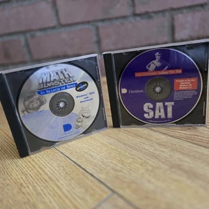 Math Blaster In Search of Spot + SAT Trainer (2CD Davidson 1994-1995) EDU PC MAC - Picture 1 of 13