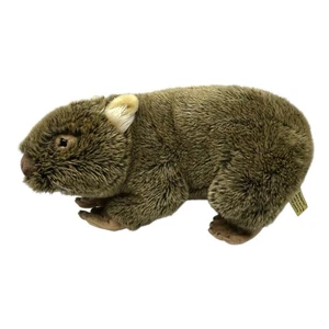 "Juguete de peluche grande Bocchetta Georgina Wombat 17"" nativo de Australia" - Imagen 1 de 7