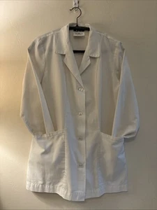 Meta Lab Coat Size 4 Chest 36 In Length 28 In Shoulder Length 15 In Women - Picture 1 of 7