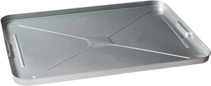 Gocciolatoio Olio Vassoio Zincato Metallo Grande per Sotto Auto Garage Pavimenti Automotive - Foto 1 di 12