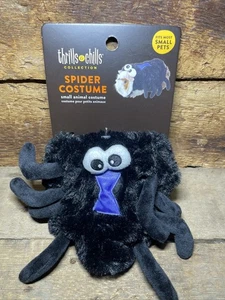 Nervenkitzel & Schüttelfrost Spinne kleines Haustier Plüsch Halloween Kostüm Meerschweinchen - Bild 1 von 3