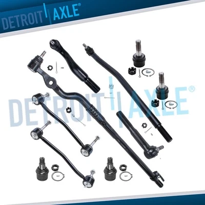 4WD Front Drag Link Tie Rod End Ball Joints for Ford Excursion F-250 Super Duty - Image 1 of 4