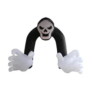 114.17 in. H x 59.06 in. W x 153.54 in. L Halloween Inflatable Monster Arch - Imagen 1 de 5
