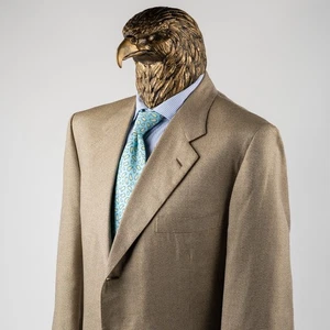 Great $3250 BRIONI PALATINO Wool and Silk Sport Coat Beige 48US/58IT - Picture 1 of 19