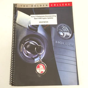Holden College Euro 3 Emissions (incorporating Gen 4 V8 Engine Update) Manual - Picture 1 of 3