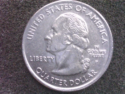 2007 P Wyoming State Quarter Saddle Horn Error FS YW 803 - Image 1 of 3