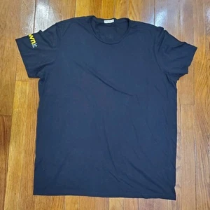 Marine Layer Shirt Men's XL Extra Large Black Short Sleeve Supima Cotton Blend - Picture 1 of 10