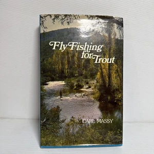Fly Fishing For Trout by Carl Massy H/C 1st Edition 1976 Vintage Book - Bild 1 von 18