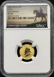 2025 Samoa $5 Gold NGC PF-70 Grant Early Releases - Picture 1 of 2