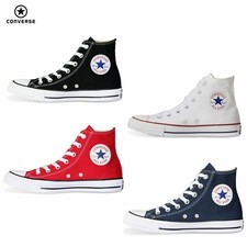 basket toile haute homme