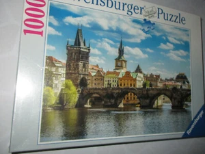 Ravensburger Puzzle 19742 Vue sur Le Pont Charles 1000 Pièces Neuf en Emballage - Photo 1/1