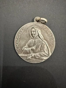 Antiche medaglie religiose STA. MAGDALENA SOPHIA BARAT s - Foto 1 di 2