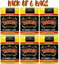 CAFE YAUCONO - CAFE MOLIDO-GROUND COFFEE 14oz. (6 PACK) *SEALED**FREE SHIPPING*