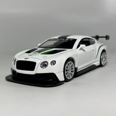 2019 MSZ Vroom Tech 1: 43 宾利大陆 GT3 压铸白色 — 第 1/4 张图片